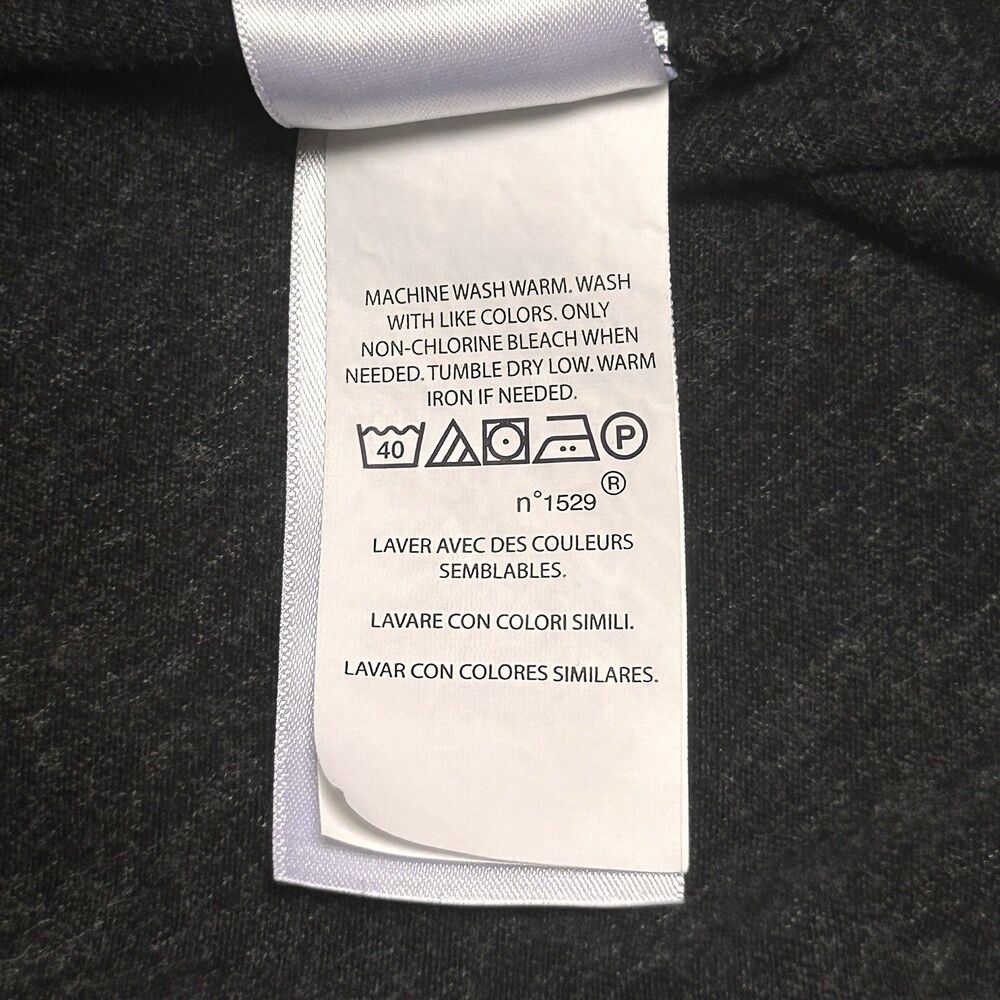 Polo Ralph Lauren Classic Fit Heather Charcoal Gray Long Sleeve T Shirt Men’s L - Picture 6 of 9